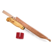 Rapala Fishn Fillet 9" Fillet Knife with Leather Sheath and Sharpener