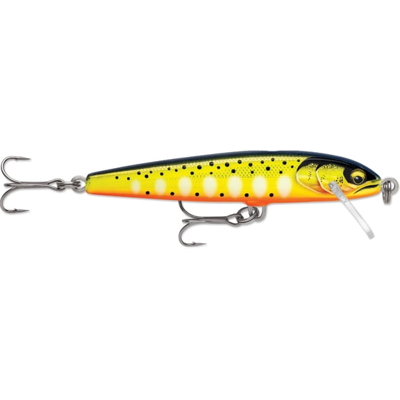 Rapala Floater Elite 85 Minnow Gilded Hot Steel