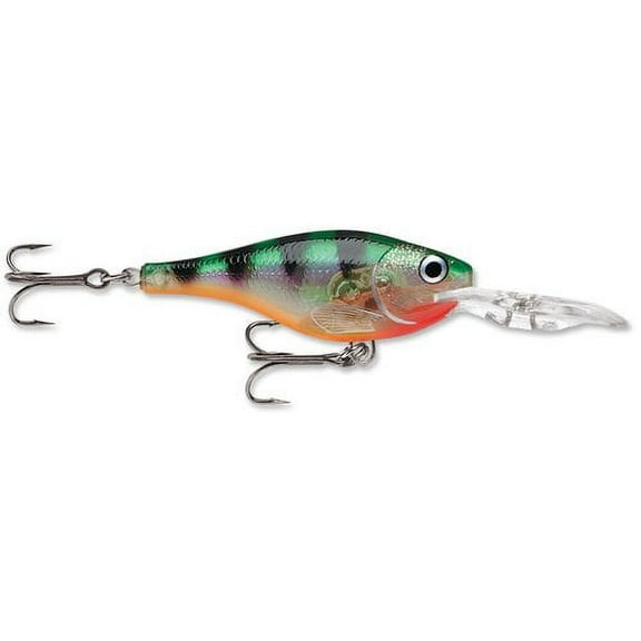 Rapala Glass Shad Rap 05 Fishing Lure 2" 5/16oz Glass Perch