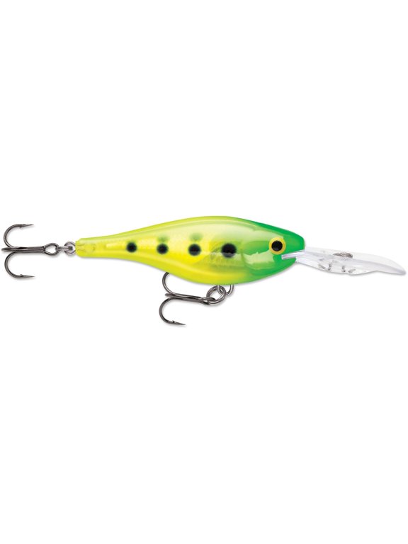 Glass Shad Rap 05 Glass Slimy Lime