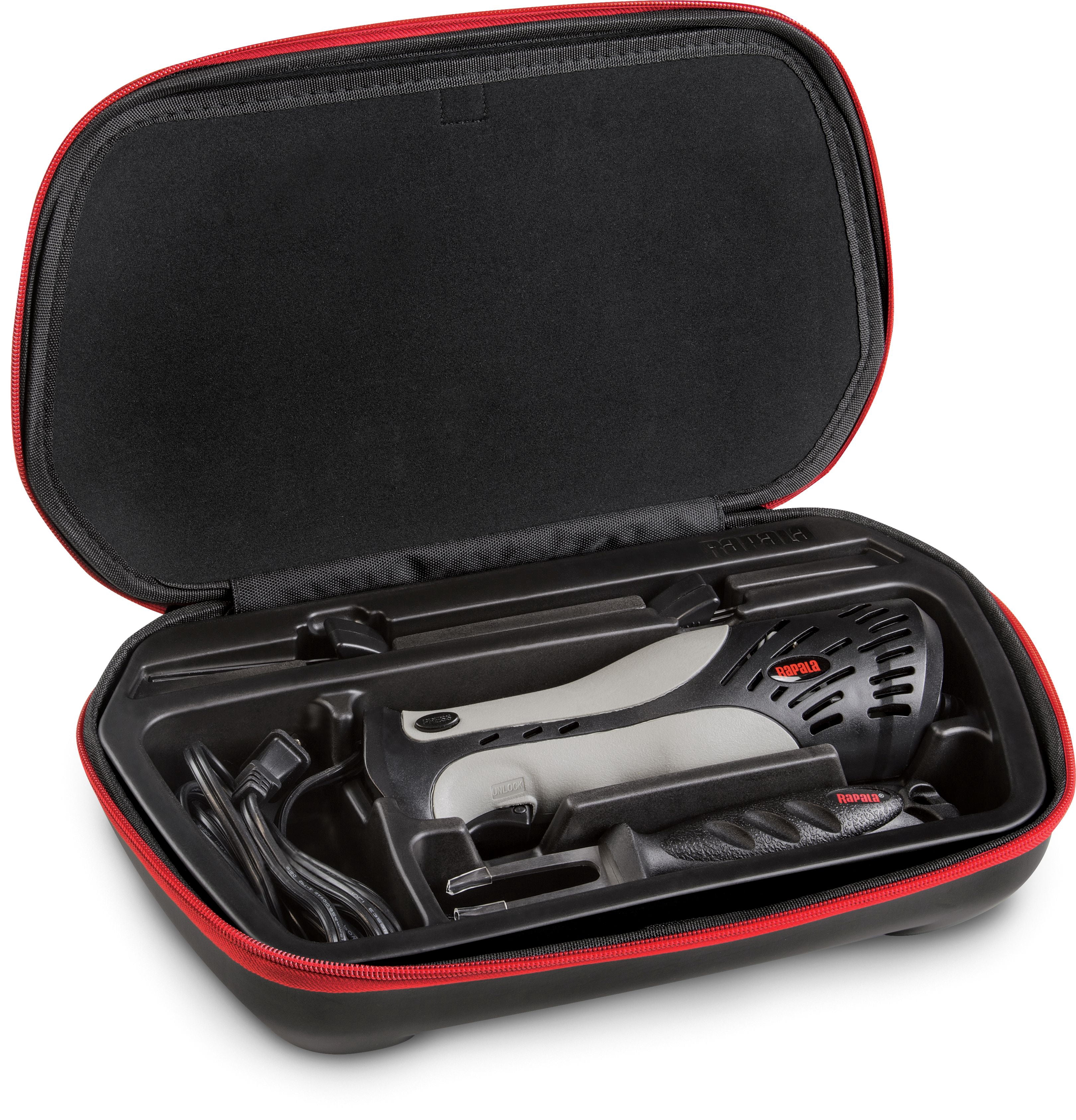 Rapala Heavy Duty Electric Fillet Knife Combo Pack, 6" & 7.5" Blades, Black/Gray