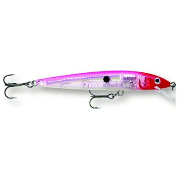 Rapala Husky Jerk 08 Fishing Lure 3 1/8" 1/4oz Glass Pink Clown