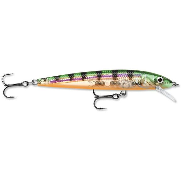 Rapala Husky Jerk 10 Fishing Lure 4" 3/8oz Glass Perch