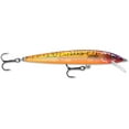 thumbnail image 1 of Rapala Husky Jerk 10 Fishing Lure 4" 3/8oz Glass Purple Sunfire, 1 of 2