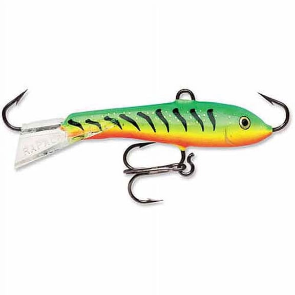 Rapala Jigging Rap 07 Freshwater Fishing Jig 5/8oz Glow Tiger