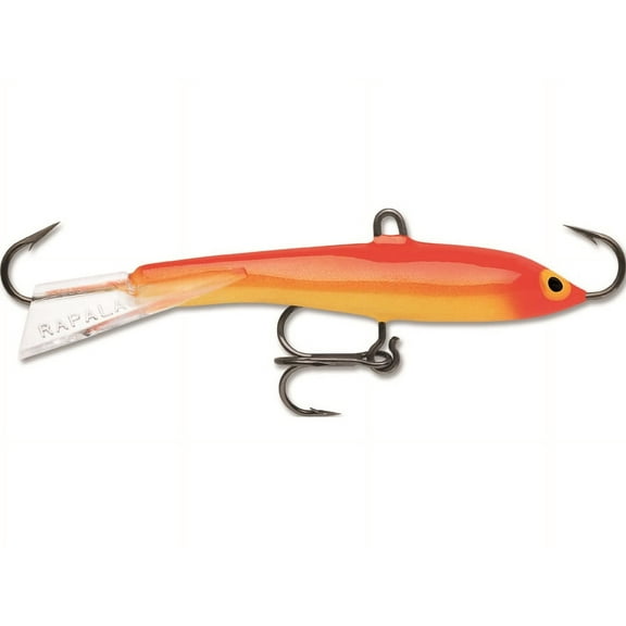 Rapala Jigging Rap 07 Jig Gold Fluorescent Red