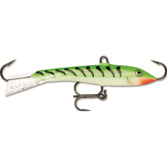 Rapala Jigging Rap 09 Jig Glow Green Tiger