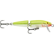 Rapala 2" Jointed Floater 3/16 oz. Silver/Chartreuse J5-SFC