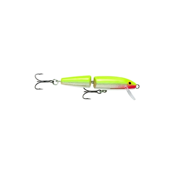 Rapala Jointed Crankbait 09 Silver Fluorescent Chartreuse