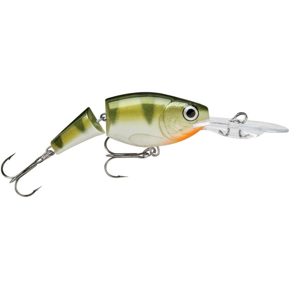 Rapala Jointed Shad Rap 07 7/16oz Yellow Perch, Hard Bait