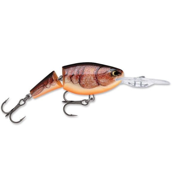 Rapala Jointed Shad Rap Crankbait 07 Brown Crawdad