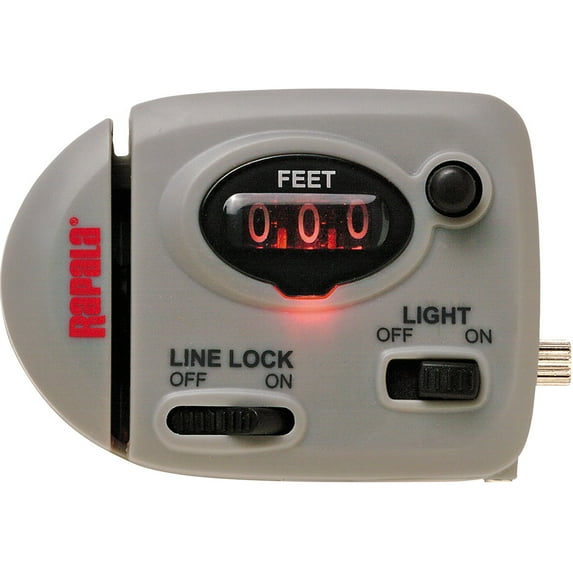 Rapala Lighted Display Fishing Line Counter with LED Measures in Feet