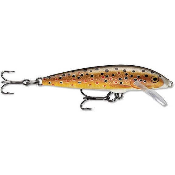 Rapala Original Floating Minnow 07 Fishing Lure 2.75" 1/8oz Brown Trout