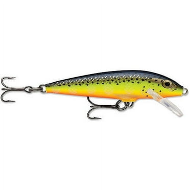 Rapala Original Floating Minnow 07 Hard Bait 2.75" 1/8oz Hot Steel