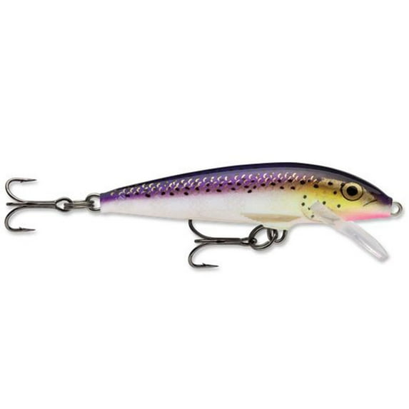 Rapala Original Floating Minnow 09 Fishing Lure 3.5" 3/16oz Purpledescent