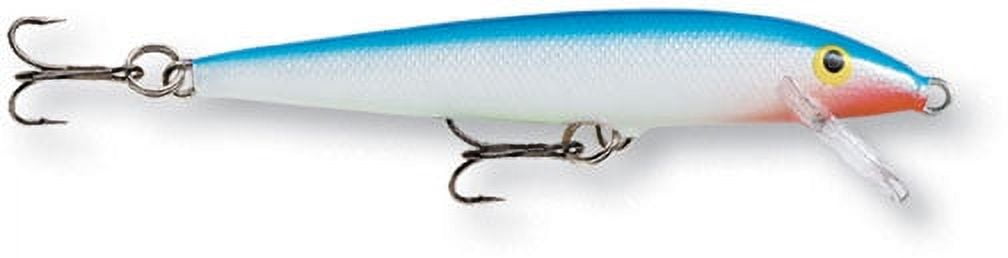 Rapala Original Floating Minnow 11 Fishing Lure 4 3/8 3/16oz Blue