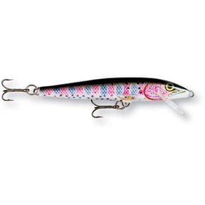 Rapala Original Floating Minnow 11 Fishing Lure 4 3/8" 3/16oz Rainbow Trout