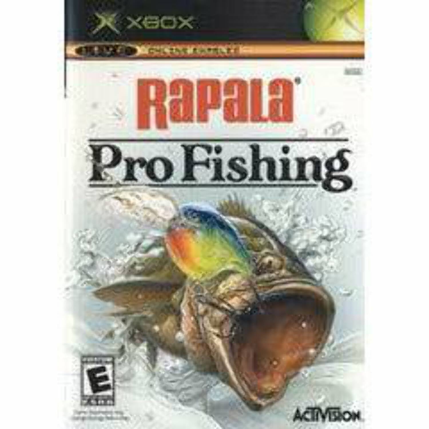 Rapala Tournament Fishing Microsoft Xbox 360 Game NTSC No
