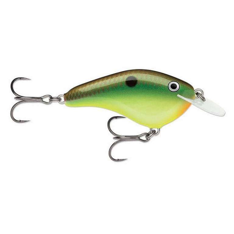 Rapala ROGS06HCGSD Ott's Garage Slim 06 Hot Copper Green Shad 5.5cm Fishing  Lure 