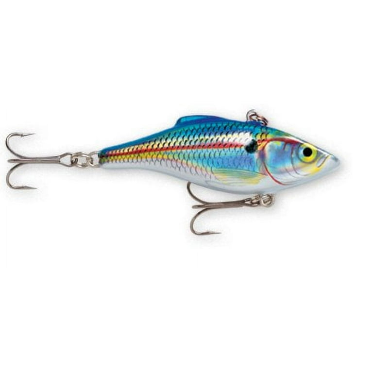 Rapala Rattlin' Rap Holographic Blue Shad; 3 1/8 in.