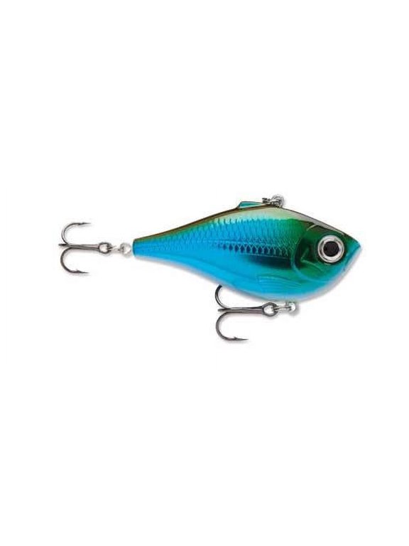 Rippin' Rap 05 Rattling Lipless Crankbait 2" Fishing Lure Chrome Mossback Shiner