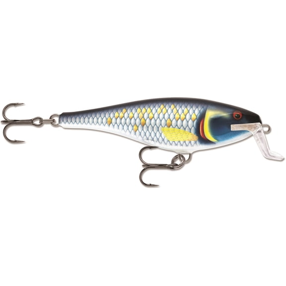 Rapala SSR14SCRB Super Shad Rap 14 Floating, 5-1/2", 1-5/8oz, 5-9ft - SSR14SCRB