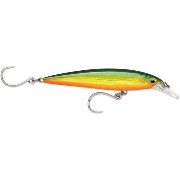 Rapala SXRL12HO X-Rap Long Cast 12 Slashbait Fishing Lure Hot Olive 4-3/4" 1-1/4