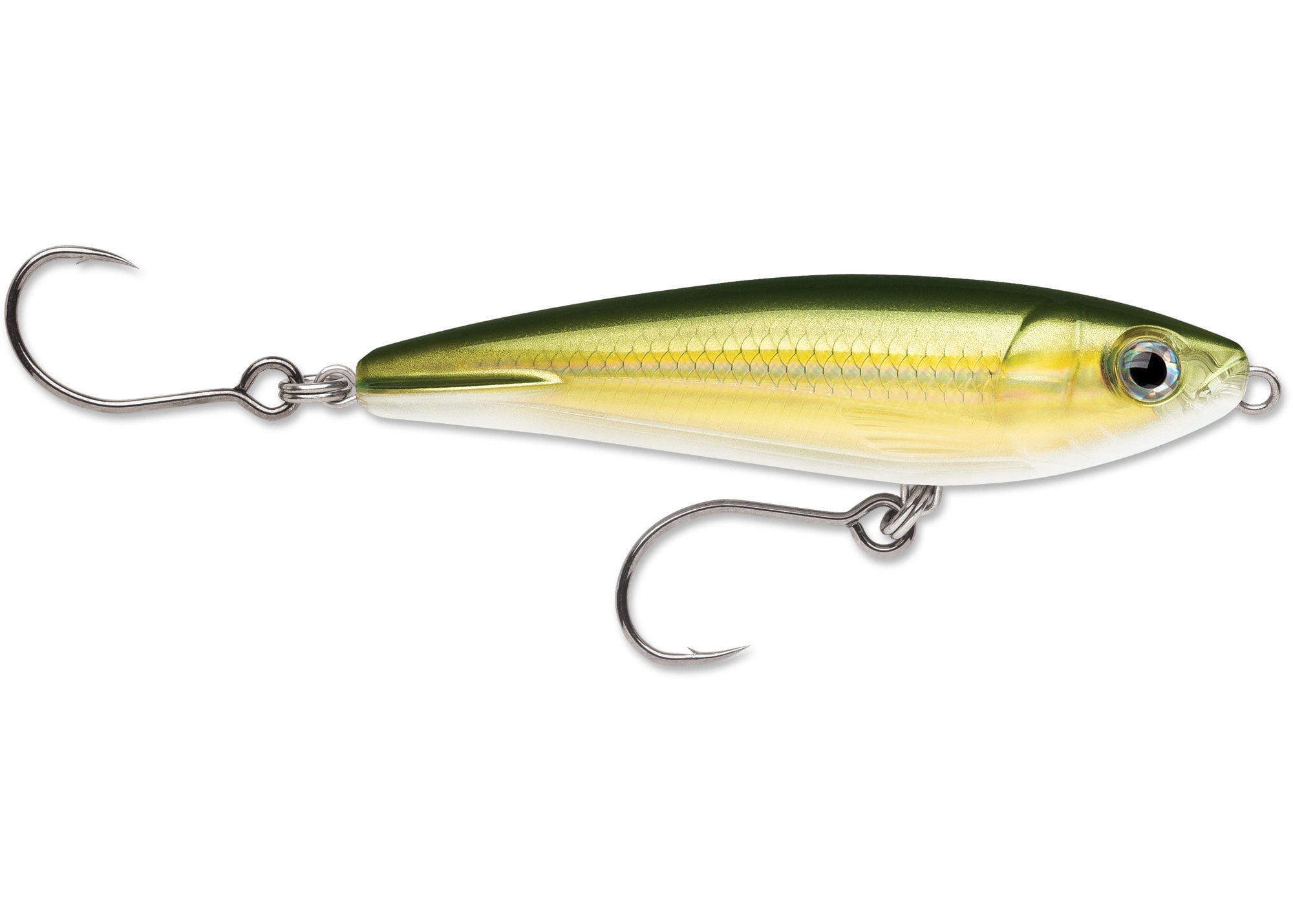 Rapala SXRSB07GO X-Rap Saltwater Subwalk 7 Fishing Lure Subsurface Gold Olive - Walmart.com