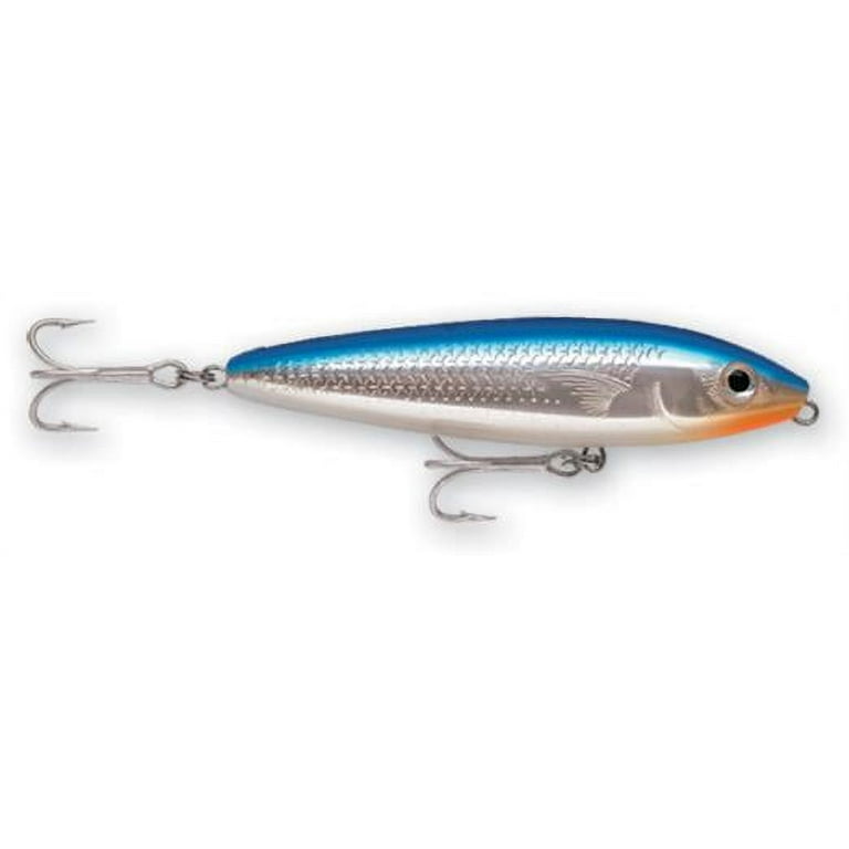 Rapala Saltwater Skitter Walk 11 Fishing lure, 4.375-Inch, Blue Mullet  Multi-Colored 