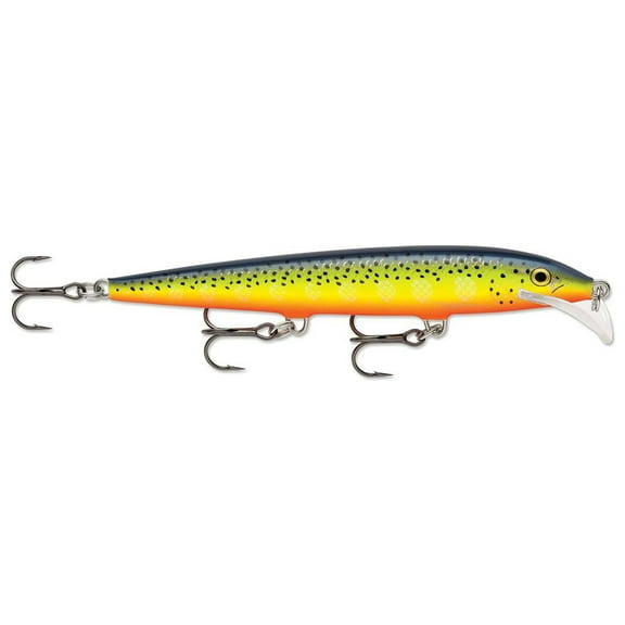 Rapala Scatter Rap Minnow 11 Fishing Lure 4 3/8" 3/16oz Hot Steel