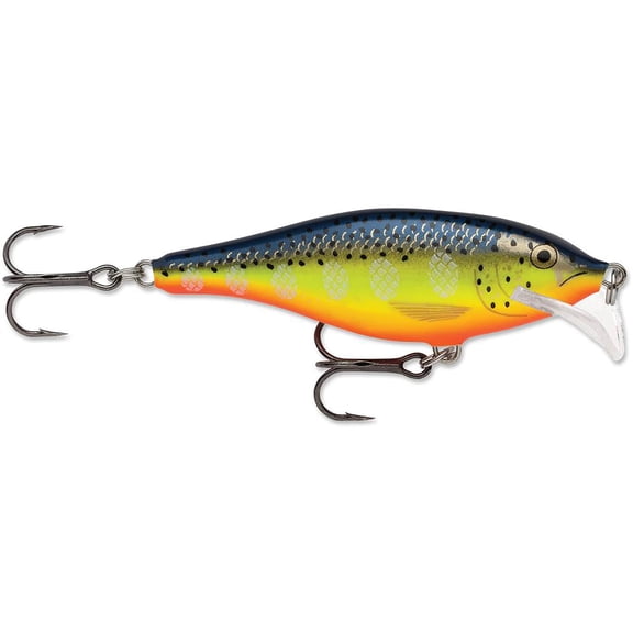 Rapala Scatter Rap Shad 07 Hot Steel Fishing Lure