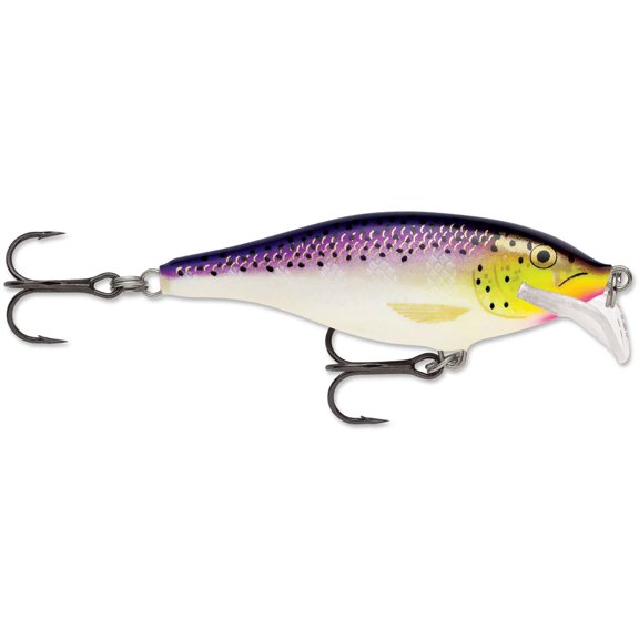 Rapala Scatter Rap Shad 07 Crankbait Purpledescent