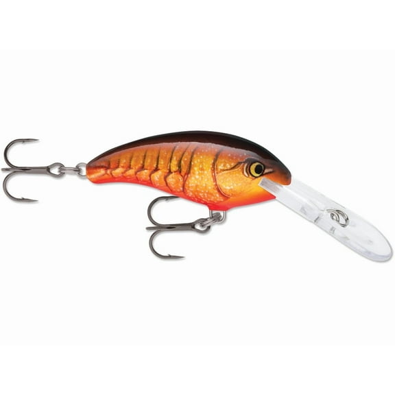 Rapala Shad Dancer 07 Crankbait Dark Brown Crawdad