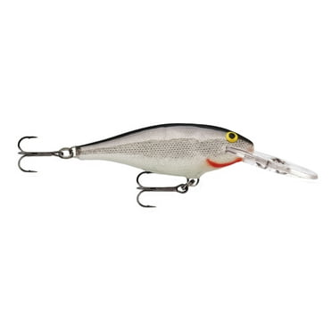 Rapala Shad Rap 05 Crankbait Fishing Lure 2" 3/16 oz Silver