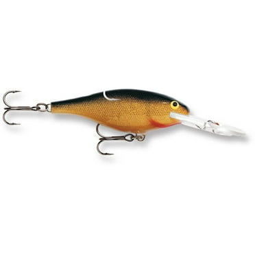 Rapala Jointed Shad Rap 07 Fishing Lure 2.75" 7/16oz Walleye - Walmart.com