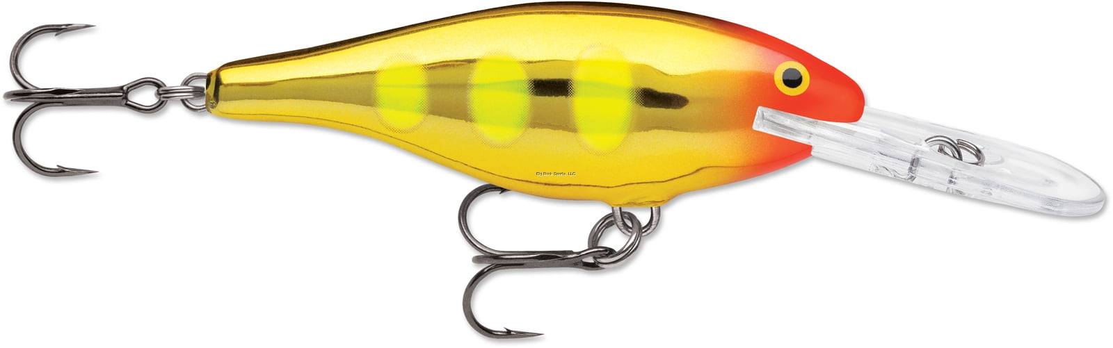 Rapala Shad Rap 05 Fishing Lure - Holographic Blue Shiner, 2 3/16 Oz, Deep Diving Crankbait