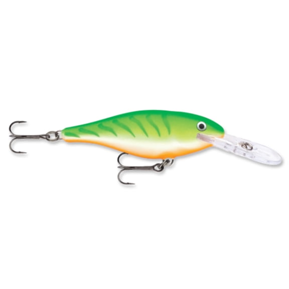 Rapala Shad Rap Crankbait 09 Green Tiger UV