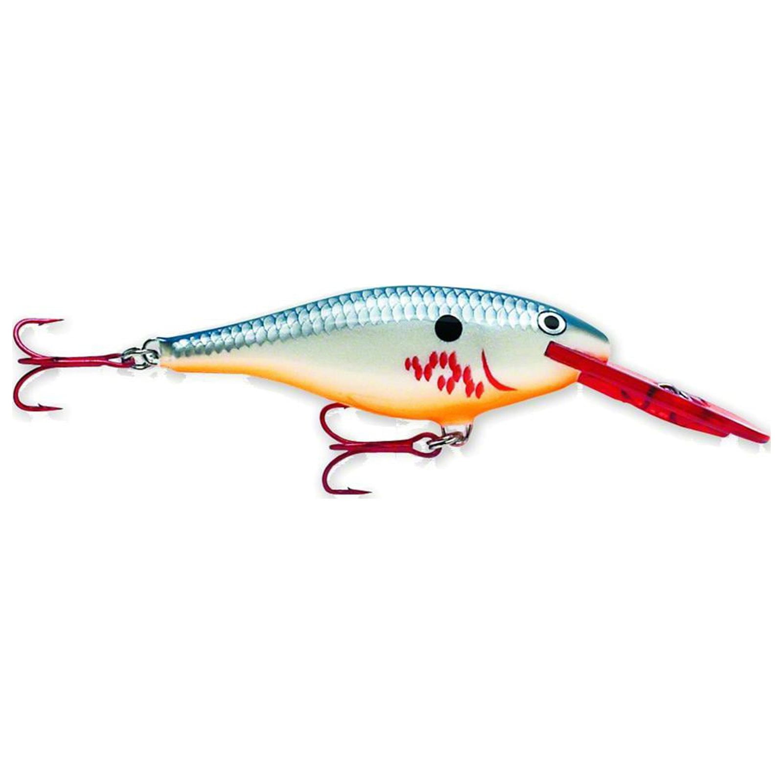Rapala Shad Rap 2" 3/16oz Bleeding Original Shad, SR05BOSD