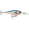 thumbnail image 1 of Rapala Shad Rap Rattlin' Suspending 07 Crankbait Silver Blue, 1 of 2