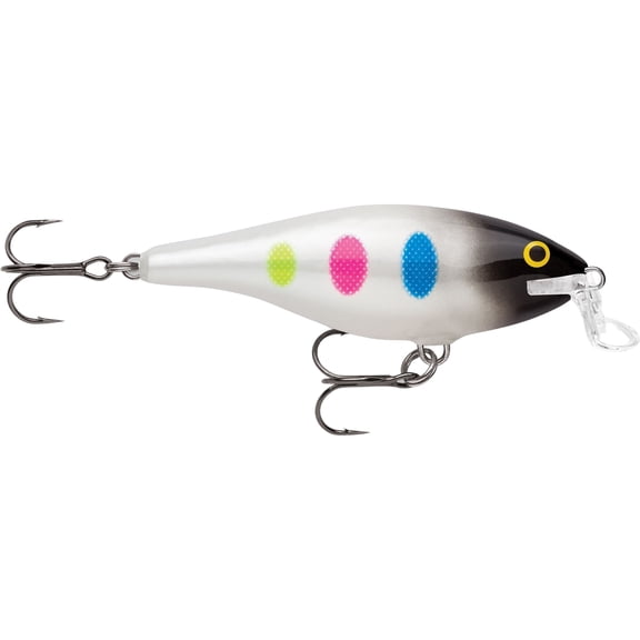 Rapala Shallow Shad Rap Crankbait 07 Black Wonderbread