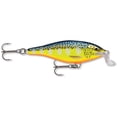 thumbnail image 1 of Rapala Shallow Shad Rap Crankbait, 3 1/2in, 3/8 oz, Floating, Hot Steel, 1 of 2