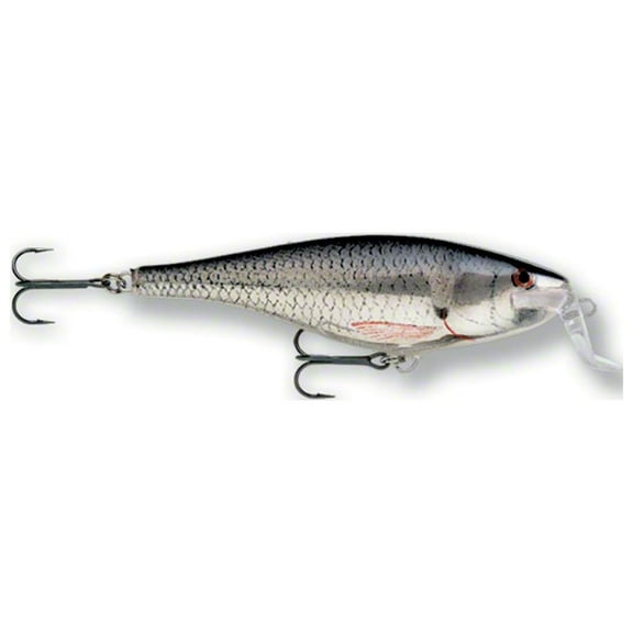 Rapala Super Shad Rap 14 Fishing Lure, Shiner, 5.5 Inch, 1-5/8 oz