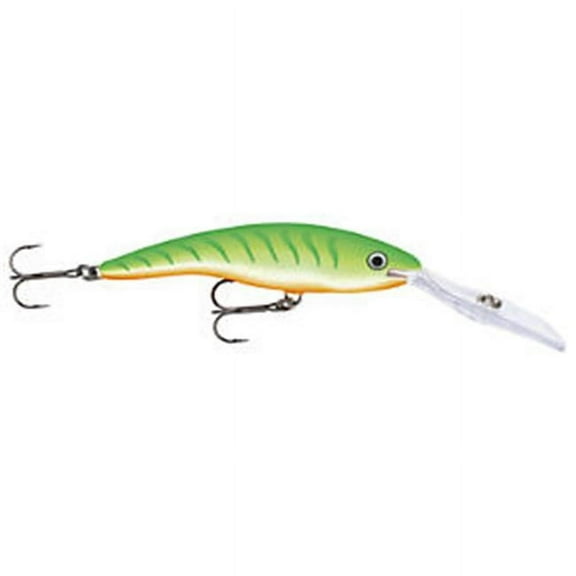 Rapala Tail Dancer 4 3/8" Fishing Lure, Green Tiger UV, Size 3, 3/4 Oz., TDD11GTU