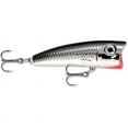 thumbnail image 1 of Rapala Ultra Light Pop 04 Topwater Fishing Lure 1.5" 1/8oz Chrome, 1 of 2