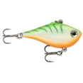 thumbnail image 1 of Rapala Ultra Light Rippin' Rap 04 Fishing Lure 3/16oz Green Tiger UV, 1 of 2