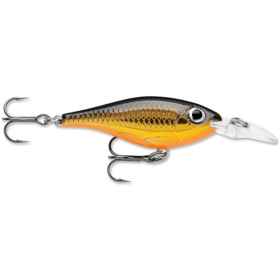 Rapala Ultra Light Shad 04 Crankbait Fishing Lure 1.5" 1/8oz Gold