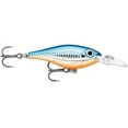 thumbnail interactive-video image 1 of Rapala Ultra Light Shad 04 Crankbait Fishing Lure 1.5" 1/8oz Silver Blue, 1 of 3