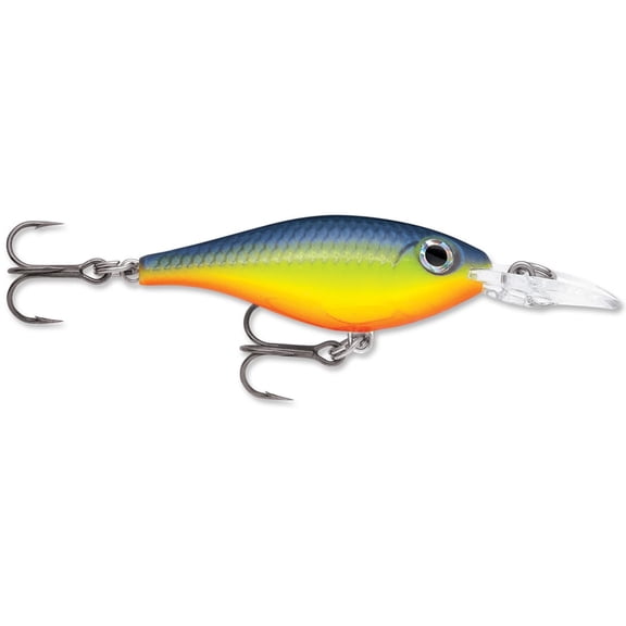 Rapala Ultra Light Shad 04 Crankbait Hot Steel