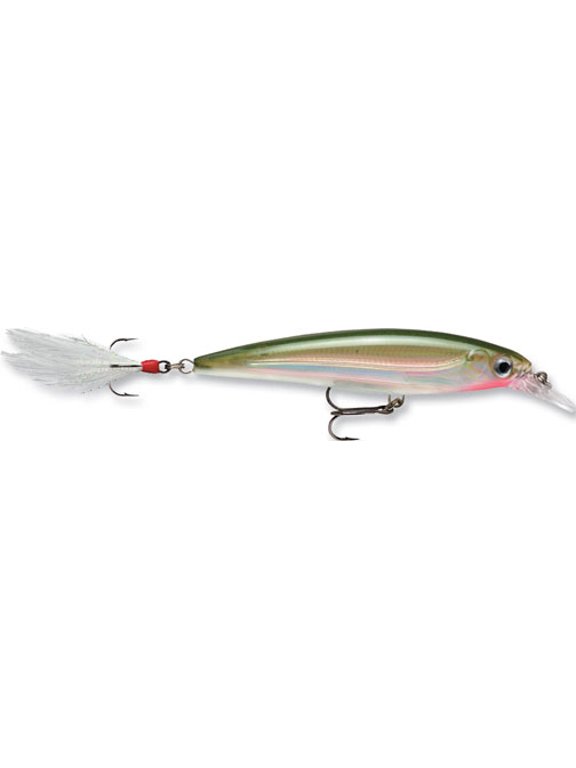 X-Rap Jerkbait 08 Fishing Lure with Olive Green Finish