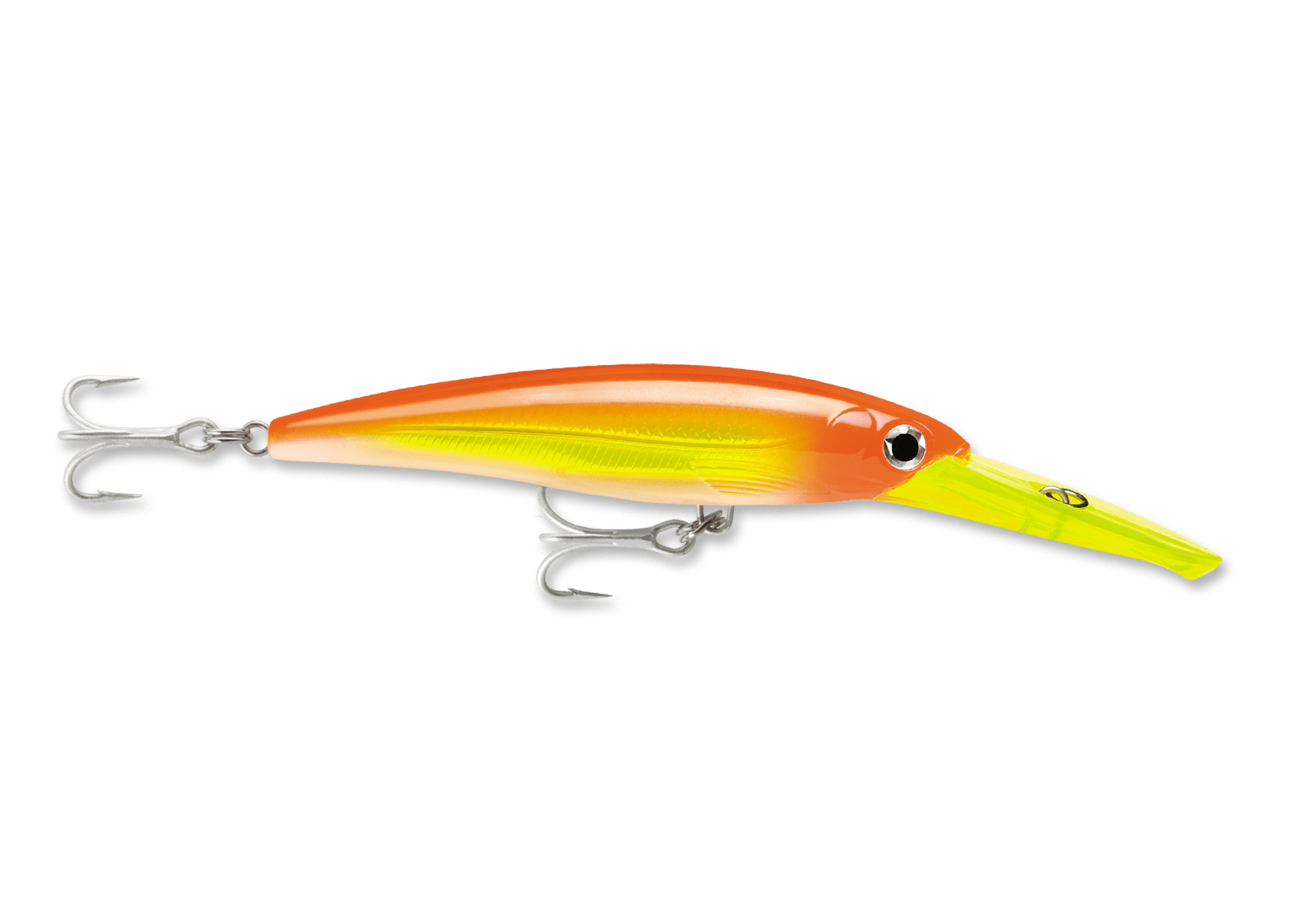 Rapala X-Rap Magnum 10 Fishing Lure - Lime Light UV - 10 Ft. Running Depth  